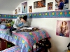 Elizabeth studies history in her room on a Saturday afternoon. Juggling athletics with schoolwork is a challenge for the 17 year old, who gets help from her mom, Linda Stone. If she wants to swim, homework comes first. 