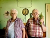 John Feenstra, 94, and his wife Joyce, 90, have been selling asparagus out of their garage in Allendale since 1954. This season was their last, but the legacy of asparagus farming will be carried on by their two sons, Bernard and Dave, who own and operate Feenstra Brothers farms. (Press Photo/Emily Zoladz)