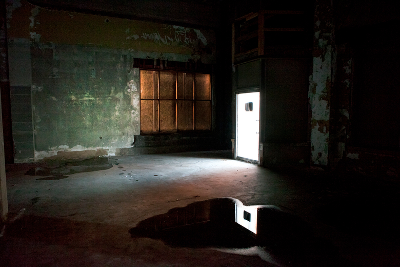 A look inside the former Junior Achievement building at Fulton street and Division avenue