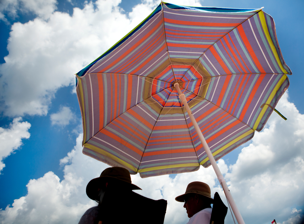 Beating the heat on Thursday, July 18