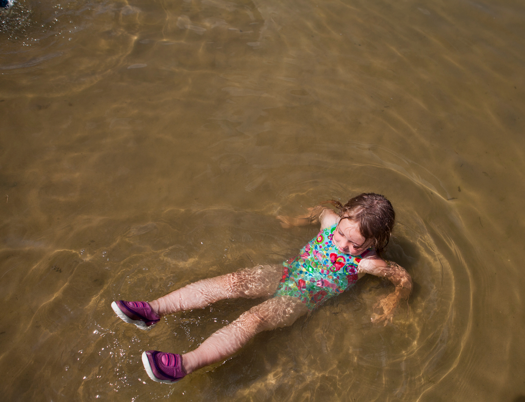 Beating the heat on Thursday, July 18